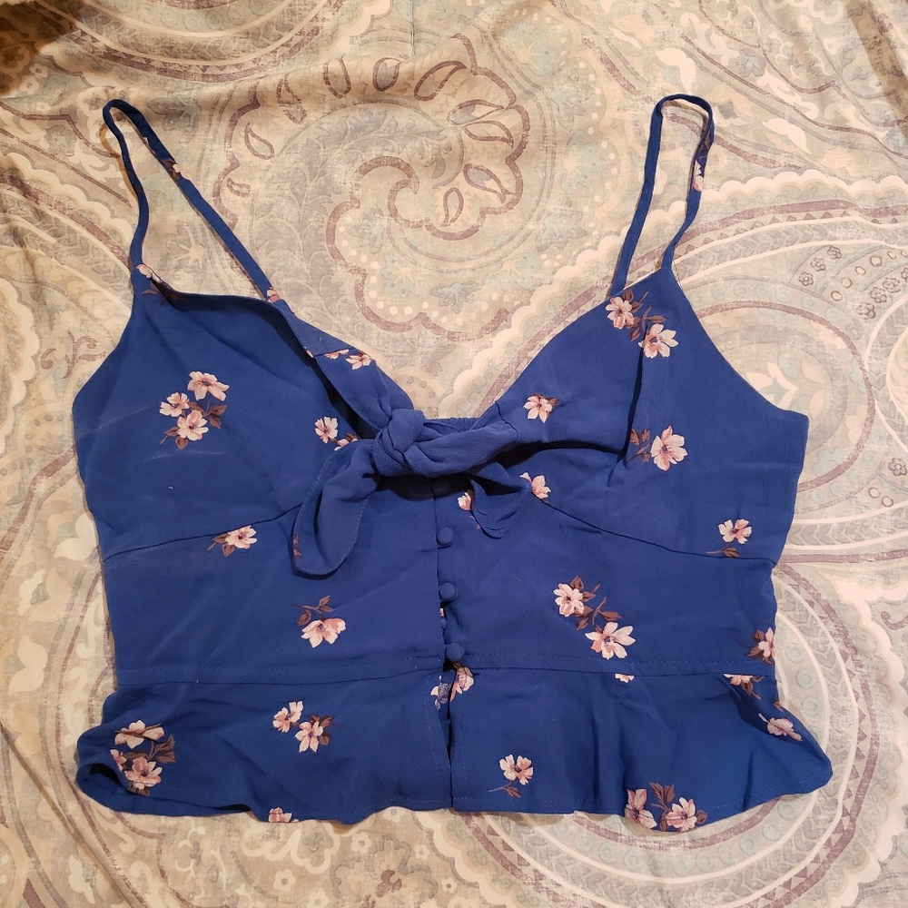 Floral Crop Top